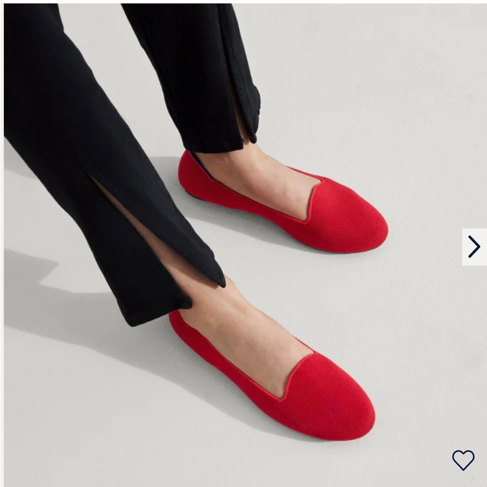 COPY - Rothy’s lounge loafer in red